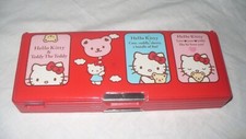 Sanrio Hello Kitty Teddy The Teddy Puffy Pencilcase Minty 2003 Pencil Case