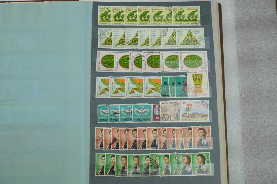 Worldwide stamps collections lots album Vintage Rare Classic Antique Genuine - Image 4 of 4