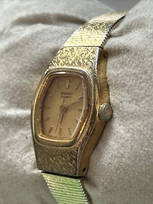 Vintage Seiko Womens Watch 2C21-5149 Gold Tone | eBay