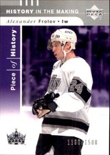 2002-03 UD Piece of History 🥅 NHL HOCKEY CARDS 🥅 YOU PICK 🥅 INSERTS #'d RCs