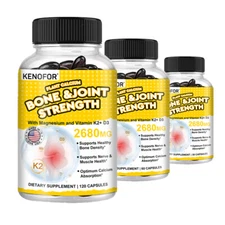 Bone&Joint strength With Magnesium and Vitamin K2+D3 Support Nerve&Muscle Health