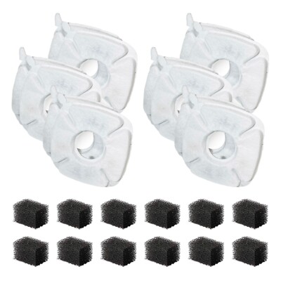 8x Katzen-Wasserbrunnenfilter – Kompatibel Mit Veken 2 L, 2,8 L & 4 L Trinkbrunnen, Inkl. Vorfilterschwämme