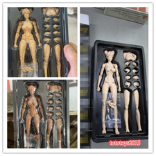 Romankey 1/12 Girl Flexible Figure Female 6" Joint Body &Head Action Doll