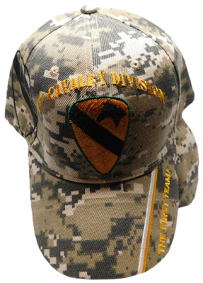 1st Infantry Division Vietnam Veteran Camo Mesh Cap - Vietnam Veteran