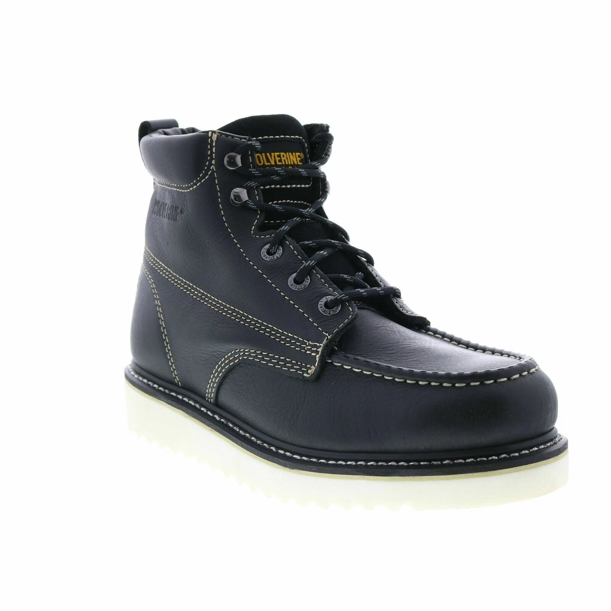 Men Wolverine Wedge Moc Toe 6