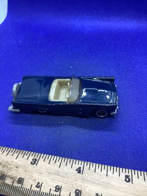 MATCHBOX 1988 Mattel 1957 FORD THUNDERBIRD 1:63 Blue INTERIOR Mint
