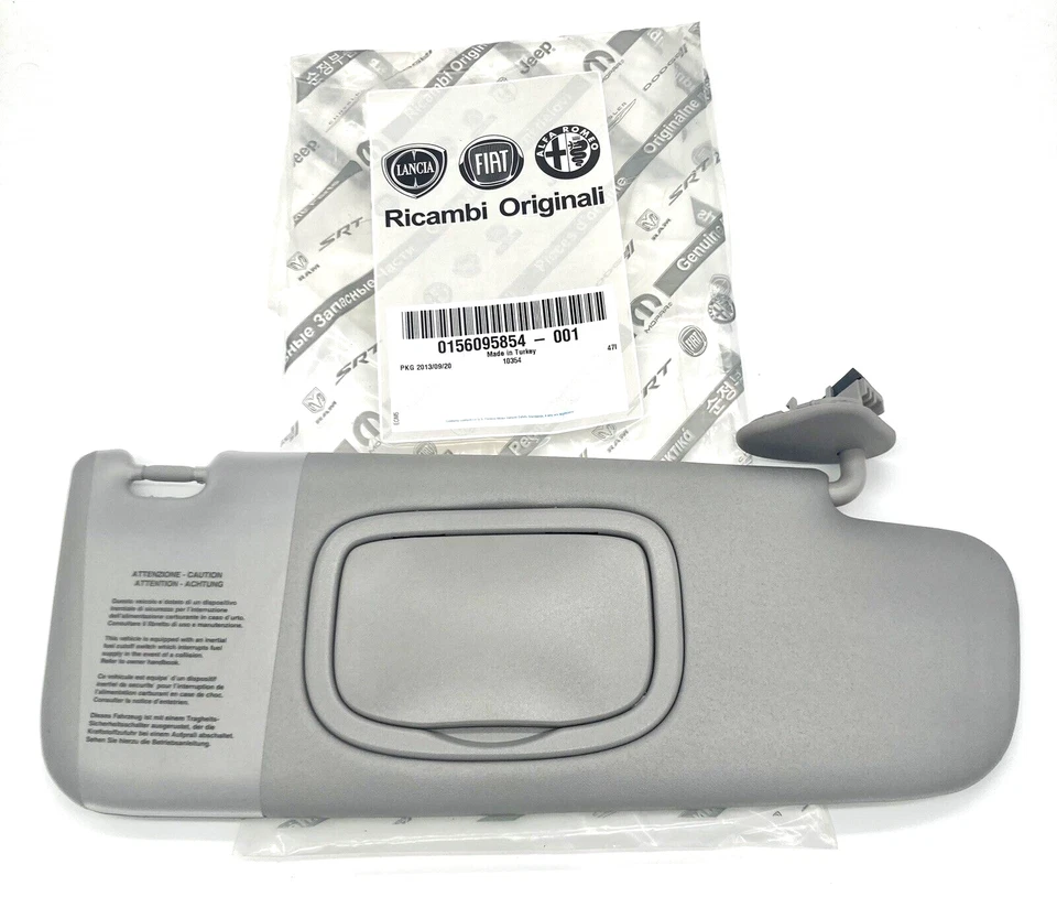 Alfa Romeo Giulietta Grey Sun Visor (Right) 156095854 156121118 Genuine & New - image 2 of 4