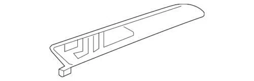 Genuine Mercedes-Benz Switch Bezel 166-720-47-02-64