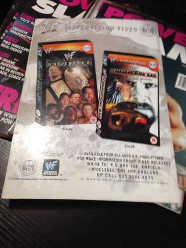 WWE Power Slam Magazine # 65 GOLDBERG WWF Wrestling Magazine + Poster - Picture 2 of 3