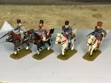 1/72 Painted Napoleonic Mounted Figures: 4x Figures, PLEASE READ, Lot 45