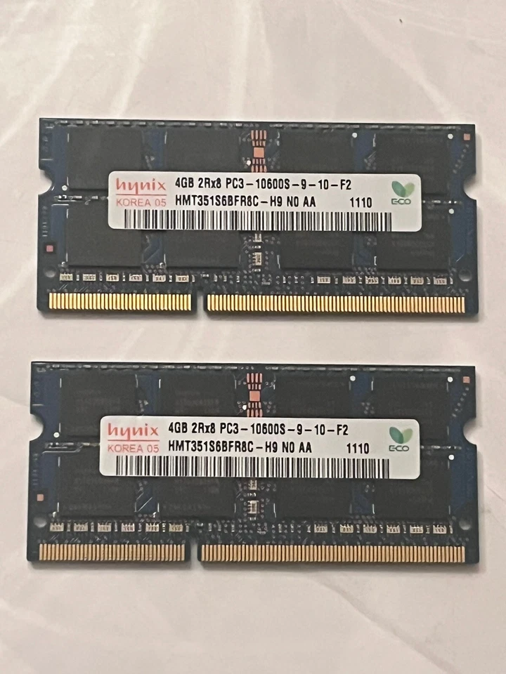 2x 4GB Apple Mac 2012 8GB DDR3 1600MHz PC3-10600S RAM HMT351S6BFR8C-H9 MD019G/A - Image 2 of 4