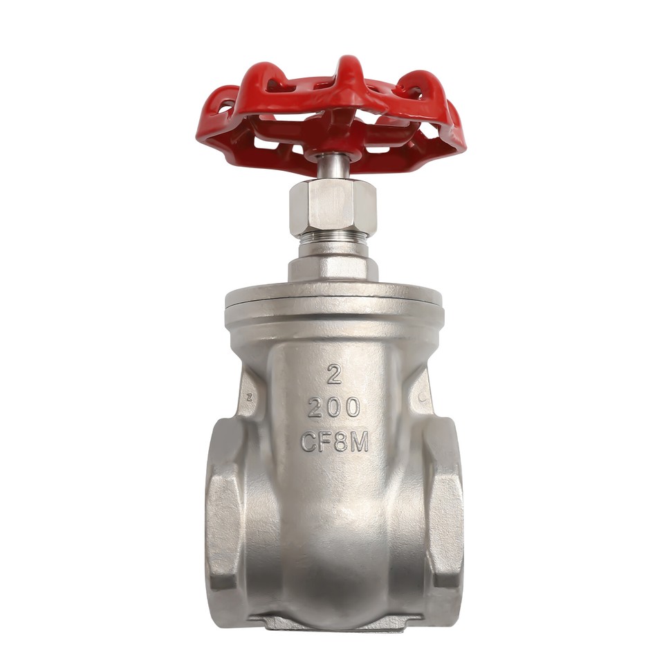 2 2 Inch Npt Female Threaded Gate Valve Cf8m Heavy Duty Stainless 2 2 Inch Npt Female Threaded Gate Valve Cf8m Heavy Duty Stainless