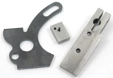 Tattoo Machine Frame Parts Set-Up Base, Spring Shelf & Walker Side Plate Forward