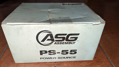 ASG Assembly PS-55 Power Source DC Power Supply 110/230V 50/60Hz 20/230V NIB
