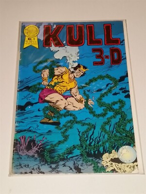 KULL 3-D #1 1989 NO GLASSES BLACKTHORNE COMICS 