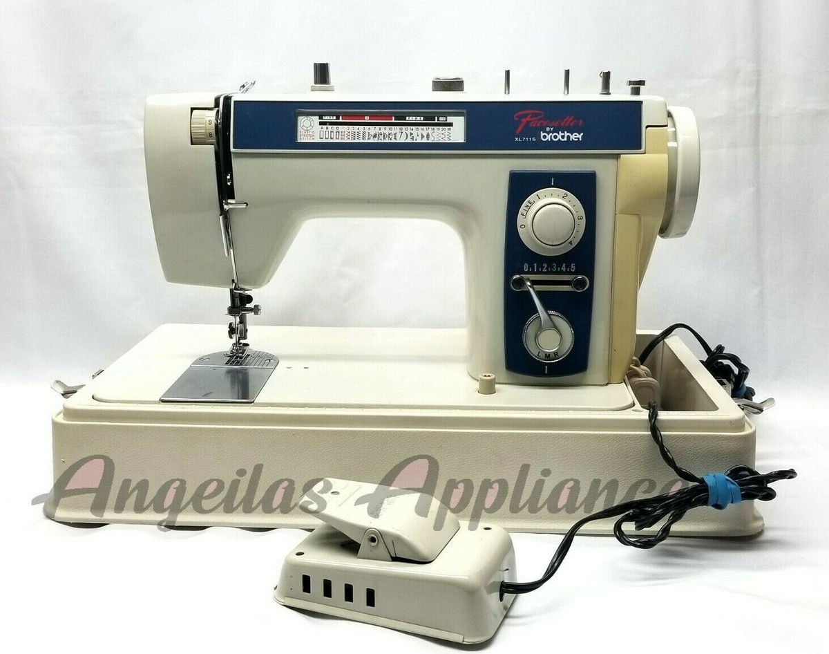 Emachine 本体他4点セット BROTHER XL711 Pacesetter Mechanical Sewing Machine Genuine Parts