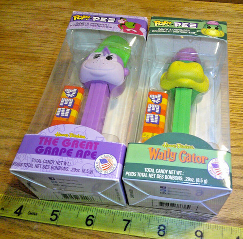 Funko PoP Pez the great grape ape and wally gator  in original boxes