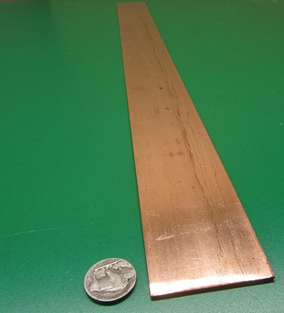 110 Copper Bar 1/2 Hard H02 .032" Thick x 2.0" Wide x 36.0" Length eBay