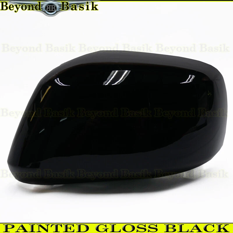 Cubiertas de espejo retrovisor negro brillante Pathfinder 2005-2021 Nissan Frontier 2005-2012 Foto 3 de 4