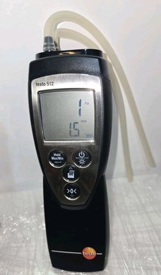 Testo 512 Differential Pressure ManoMeter 05605127,  Pitot Tube & TopSafe