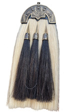 Scottish Long Hair Sporran 100 Original Horse Hair Long Kilt Sporran with chain