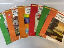 Walter Foster How to Draw Paint Books Lot Of 6 Large Instructional Full Color