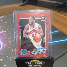 2023 Donruss Optic Markquis Nowell 236 Choice Red /88 SP Rookie Card. rookie card picture