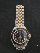 Reloj de cuarzo Pussers Nautical Diver vintage raro con bisel giratorio