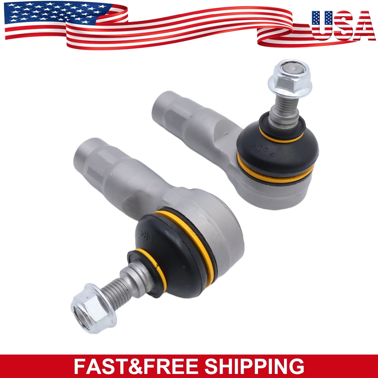 Maserati GranTurismo S 2003-2012 Front Right Inner Tie rod ends 4 pcs