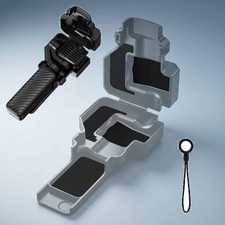 For DJI Osmo Pocket 4P Camera Protective Case Integrated Flip Cover w/ Lanyard