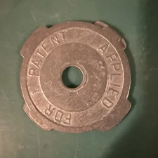 Vintage 45 record phonograph adaptor WEBSTER CHICAGO CORPORATION METAL