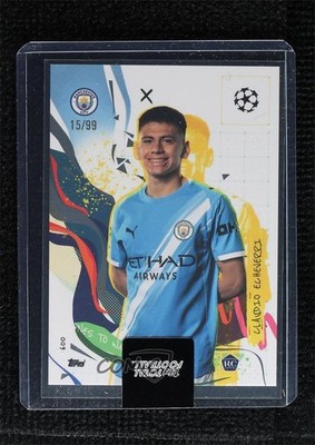 2025 Topps Total Football Ones To Watch 15/99 Claudio Echeverri Rookie RC 14dq