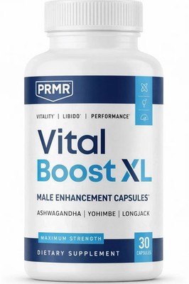 Vital Boost XL Mens Health Support Dietary Supplement - 30 Capsules