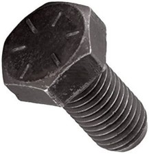 1/4"-28 x 1" Steel Hex Bolts, Grade 8, Plain, FT, UNF, Made in USA, 25 PK