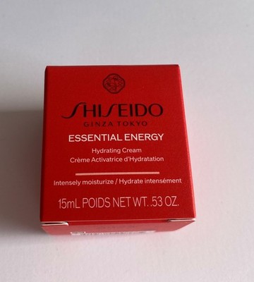 Shiseido Essential Energy Hydrating Cream 15 ml Reisegröße Creme Probe