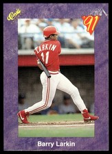 1991 Classic Game Purple Barry Larkin Cincinnati Reds #142