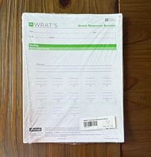WRAT-5 Green Response Booklet English 2017 As...