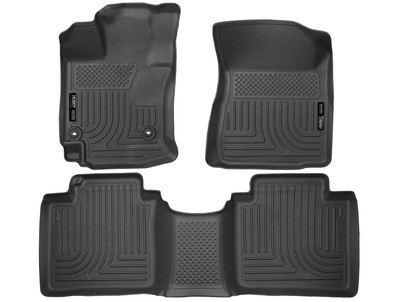 Husky Weatherbeater Floor Liners Fit 2015 Toyota Venza Front/2nd Row 3pc Black