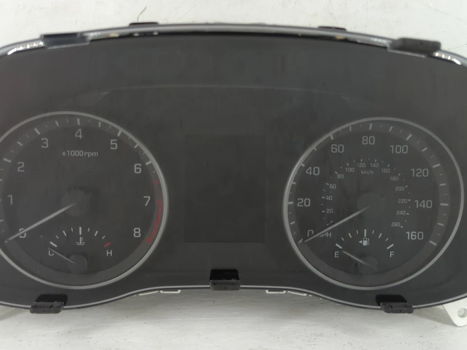 Cuadro de instrumentos velocímetro Hyundai Elantra 2017-2018 indicadores JLQE8 Foto 4 de 4