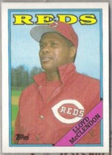LLOYD McCLENDON 1988 Topps #172. REDS