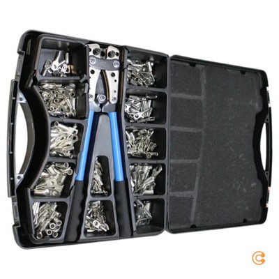 TRU COMPONENTS TC-11894512  Rohrkabelschuhsortiment Rohr SIEHE TEXT/FOTO