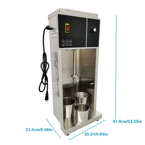 110V Electric Ice Cream Maker Machine Automatic Mixer Blizzard Shaker ...
