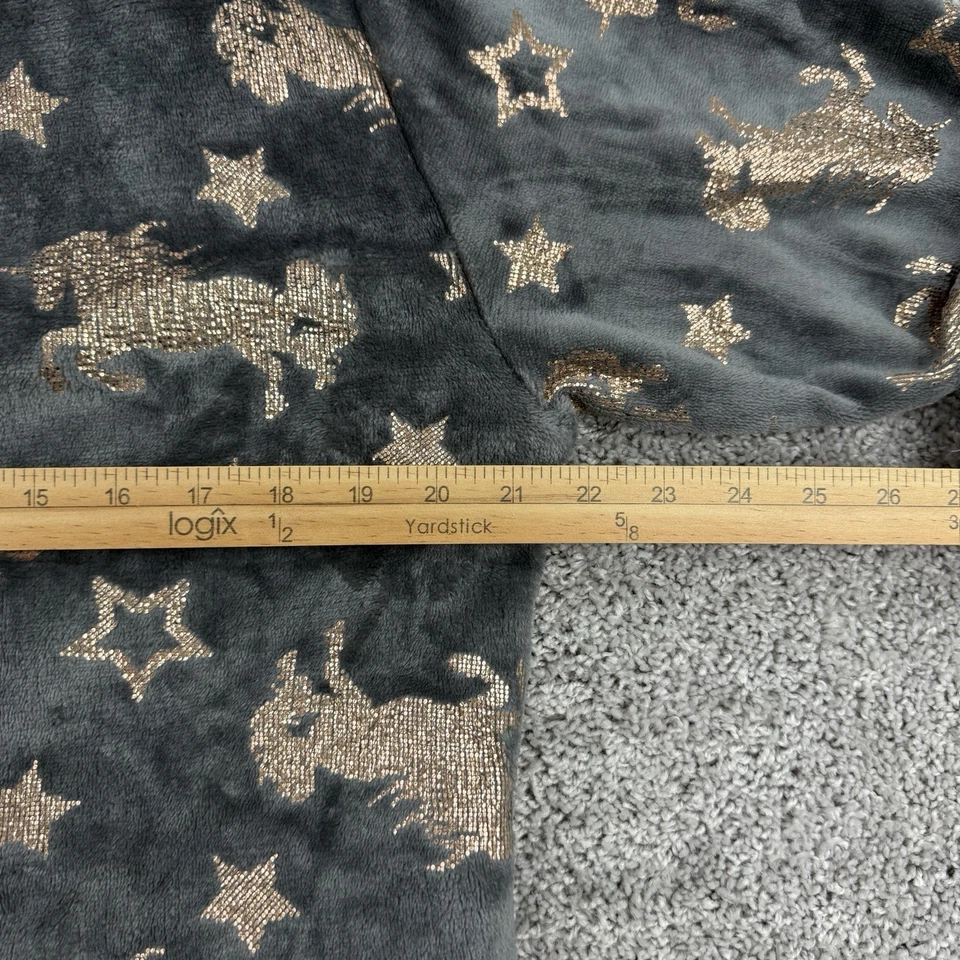 Bata Delia's Mujer M Unicornio Estrella AOP Y2K Peluche Acogedora Caprichosa Celestial Foto 4 de 4