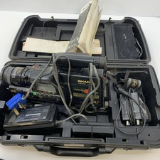 Sharp VHS Video Recorder VL-C750H in Carry Case Untested For Spares          Q18