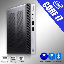 HP Desktop Computer PC i7, up to 32GB RAM 2TB SSD,  Windows 11/10, WiFi