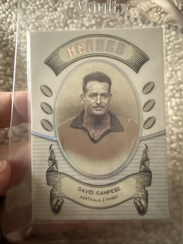 Futera 1/1 Heroâs David Campese - Australian Rugby