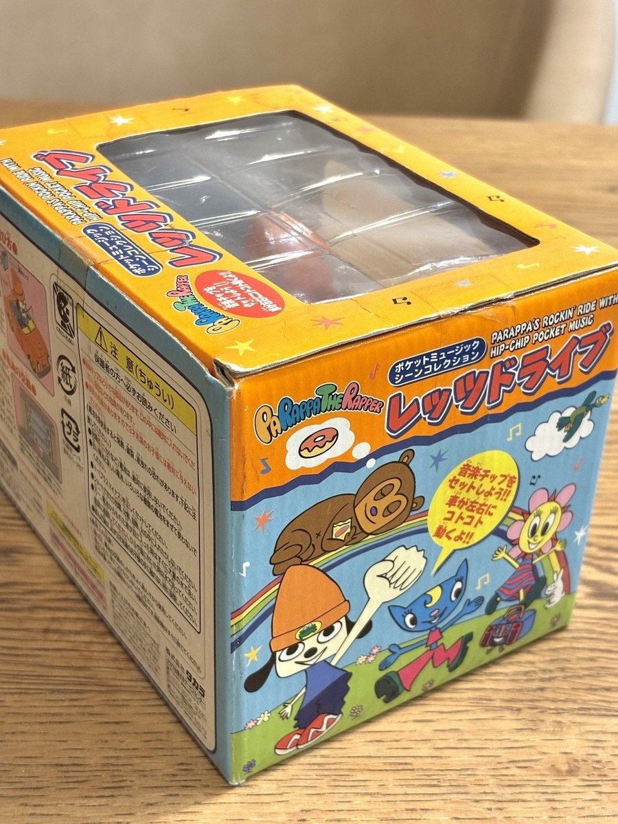 PaRappa the Rapper Car Figure Let's Drive TAKARA Very Rare 2001