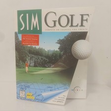 SimGolf (PC, 1996) Maxis Big Box RARE