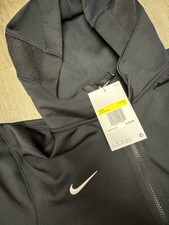 Nike Dri-FIT Full Zip Hoodie Mens Small Black Basketball Training Jacket NWT