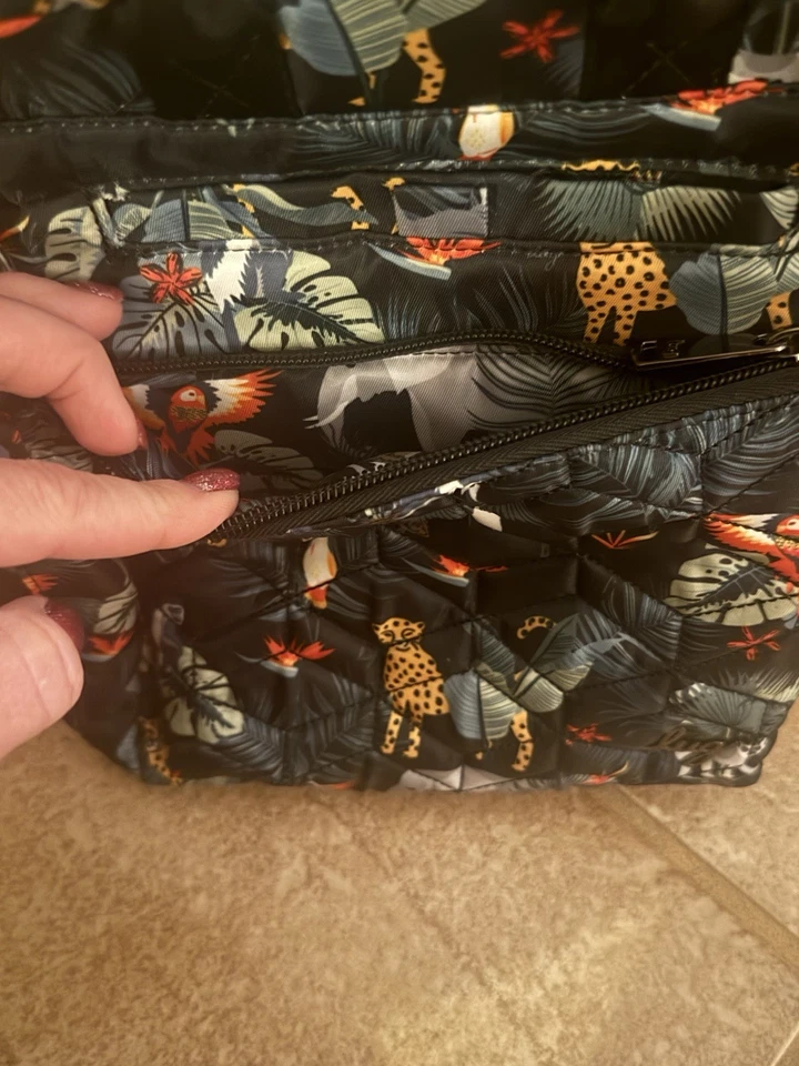 Mini mochila Lug Zoo con estampado de animales Foto 3 de 4